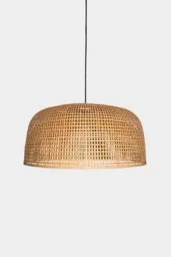 Ay Illuminate Hanglamp Doppio Grid Naturel Bamboe ø80cm -LAMPEN Winkel ay illuminate hanglamp doppio grid naturel bamboe 1