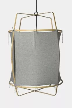 Ay Illuminate Hanglamp Z2 Blond Grijs Katoen ø67x100cm