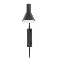 Bloomingville Edil Wandlamp - Zwart -LAMPEN Winkel bloomingville edil wandlamp zwart 2