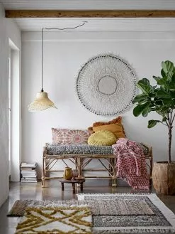 Bloomingville Hanglamp Bamboe - Naturel -LAMPEN Winkel bloomingville hanglamp bamboe naturel 1