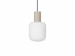 Broste Copenhagen Lolly Hanglamp Zand - Ø20XH34cm
