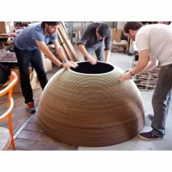 Graypants Arcturus Hanglamp Bruin Karton Ø163x163cm -LAMPEN Winkel graypants arcturus hanglamp bruin karton 163x163cm 4