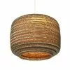 Graypants Ausi12 Hanglamp Bruin Karton Ø28x20cm