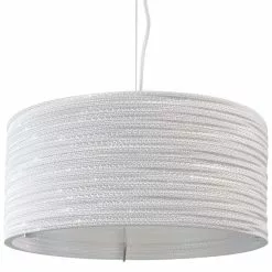 Graypants Drum18 Hanglamp Wit Karton Ø45x21cm