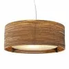 Graypants Drum24 Hanglamp Bruin Karton Ø61x24cm