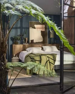 HKliving Cylinder Lampenkap Jute - Jade Groen -LAMPEN Winkel hkliving cylinder lampenkap jute jade groen 6