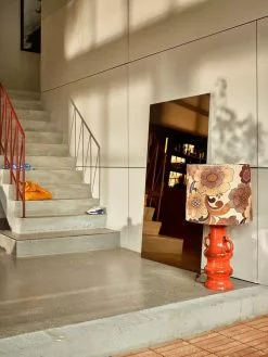 HKliving Grand Lampenvoet Oranje - VOL5113 -LAMPEN Winkel hkliving grand lampenvoet oranje vol5113 7