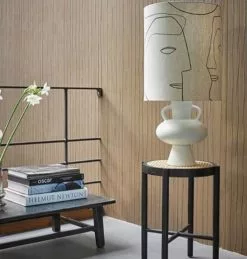 HKliving Lampenvoet Wit Aardewerk 24x24x38cm -LAMPEN Winkel hkliving lampenvoet wit aardewerk 24x24x38cm 4