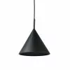 HKliving Metalen Driehoekige Hanglamp Zwart - Medium