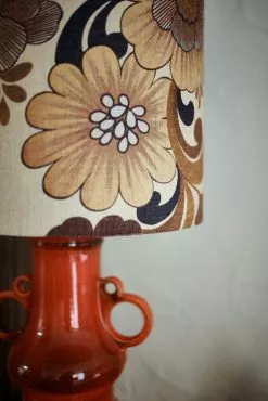 HKliving Vintage Flowers Lampenkap - VLK2040 -LAMPEN Winkel hkliving vintage flowers lampenkap vlk2040 5