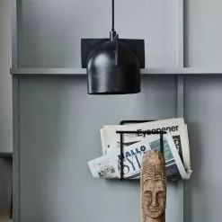 House Doctor Akola Hanglamp LED - Bruin Messing Ø18cm -LAMPEN Winkel house doctor akola hanglamp led bruin messing 18cm 3