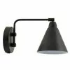 House Doctor Game Wandlamp Zwart Wit Metaal