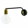 House Doctor Molecular Wandlamp Zwart Metaal Messing