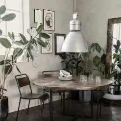 House Doctor Volumen Hanglamp Gunmetal Ø54cm -LAMPEN Winkel house doctor volumen hanglamp gunmetal 54cm 1