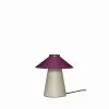 Hubsch Chipper Tafellamp Zand/burgundy - 961615