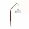 Hubsch Current Wandlamp Rood/bruin - 961617