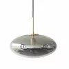 Hubsch Hanglamp Smoke Glas Messing