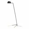 Hubsch Vloerlamp Zwart 62x80xh150cm