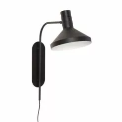 Hubsch Wandlamp Metaal - Zwart