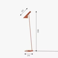 Louis Poulsen AJ Staande Lamp Roest - 5744169749 -LAMPEN Winkel louis poulsen aj staande lamp roest 5744169749 1