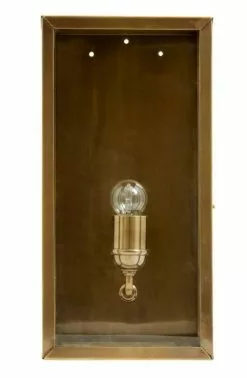 Nordal Eos Buiten Wandlamp - Messing