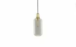 Normann Copenhagen AMP Large Hanglamp Grijs Messing
