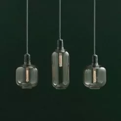 Normann Copenhagen AMP Small Hanglamp Goud Groen -LAMPEN Winkel normann copenhagen amp small hanglamp goud groen 5