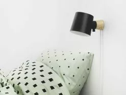 Normann Copenhagen Rise Wandlamp Zwart -LAMPEN Winkel normann copenhagen rise wandlamp zwart 3
