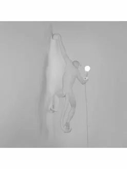 Seletti Monkey Lamp Hanging Left - Wit -LAMPEN Winkel seletti monkey lamp hanging left wit 3
