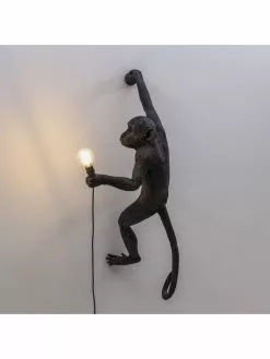 Seletti Monkey Lamp Hanging Right - Zwart -LAMPEN Winkel seletti monkey lamp hanging right zwart 2
