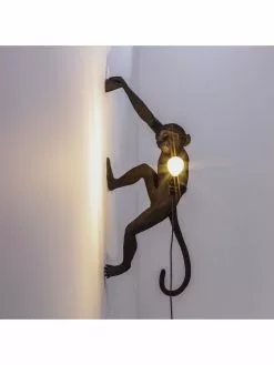 Seletti Monkey Lamp Hanging Right - Zwart -LAMPEN Winkel seletti monkey lamp hanging right zwart 5