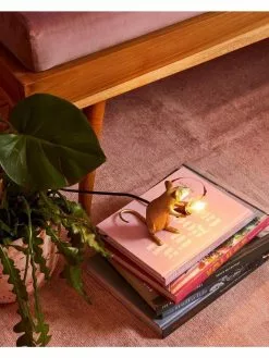 Seletti Mouse Lamp Mac - Goud -LAMPEN Winkel seletti mouse lamp mac goud 9