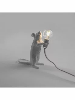 Seletti Mouse Lamp Standing - Wit -LAMPEN Winkel seletti mouse lamp standing wit 2
