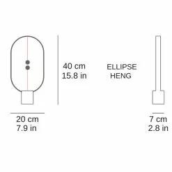 Allocacoc HENG Balance Lamp USB Elipse Wit -LAMPEN Winkel 1771891 0d145480