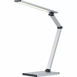 Hansa Bureaulamp Slim, LED-lamp, Zilver