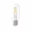 Calex LED Volglas LangFilament Buismodel Lamp 220-240V 4W 350lm E27 T45x110, Helder 2300K Dimbaar