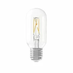 Calex LED Volglas LangFilament Buismodel Lamp 220-240V 4W 350lm E27 T45x110, Helder 2300K Dimbaar