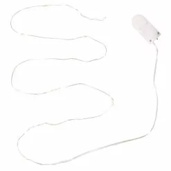 Merkloos 2x Mini Micro 10 Lamp LED Verlichting Op Batterijen - Lichtsnoeren -LAMPEN Winkel 2287968 f76573d4