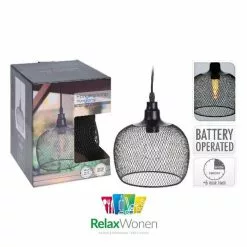 Relaxwonen - Hanglamp - Lamp - Industrieel - Draadloos - Inclusief Lichtbron - Led - Voor Binnen En Buiten -LAMPEN Winkel 2373011 68242134