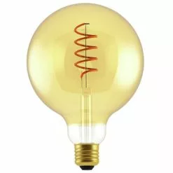 GP LED Lamp E27 5W 250Lm G125 Vintage Gold 085195