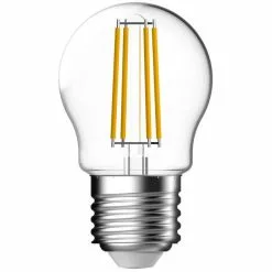 Gp Led Lamp E27 4,4W 470Lm Kogel Filament