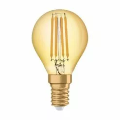 OSRAM E14 Vintage Edition 1906 Sferische LED-lamp - 4,5 W - Oranje
