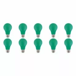 BES LED LED Lamp 10 Pack - Specta - Groen Gekleurd - E27 Fitting - 3W