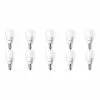 PHILIPS - LED Lamp 10 Pack - CorePro Lustre 827 P45 FR - E14 Fitting - 5.5W - Warm Wit 2700K Vervangt 40W