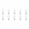 BES LED LED Lamp 10 Pack - Facto Candle - E14 Fitting - 6W - Warm Wit 3000K