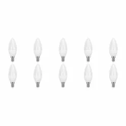 BES LED LED Lamp 10 Pack - Facto Candle - E14 Fitting - 6W - Warm Wit 3000K