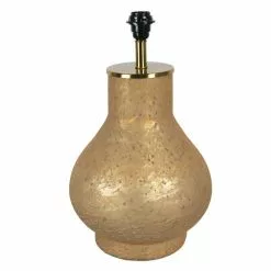 Clayre & Eef LED Lamp Ø 28*49 Cm E27/max 1*40W Koperkleurig Glas