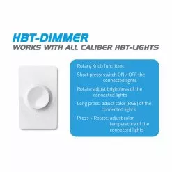 Caliber Draadloze Smart Lamp Dimmer - Bluetooth Schakelaar Voor Slimme Lamp - Bevestiging Zonder Boren (HBT-DIMMER) 13 Caliber Draadloze Smart Lamp Dimmer - Bluetooth Schakelaar Voor Slimme Lamp - Bevestiging Zonder Boren (HBT-DIMMER) -LAMPEN Winkel 3329723 89782c0a