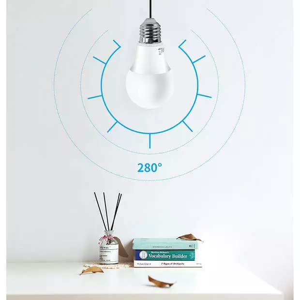 BES LED LED Lamp - Dag En Nacht Sensor - Aigi Lido - A60 - E27 Fitting - 8W - Helder/Koud Wit 6500K - Wit 5 BES LED LED Lamp - Dag En Nacht Sensor - Aigi Lido - A60 - E27 Fitting - 8W - Helder/Koud Wit 6500K - Wit - Afbeelding 5