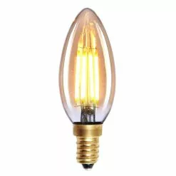 Highlight Lamp LED E14 Kaars 4W 280LM 2200K Dimbaar Amber